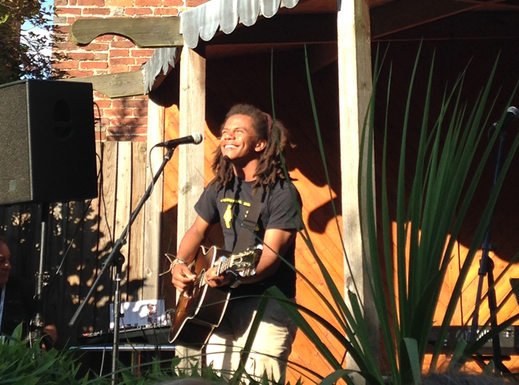 At The Beau Nash on Saturday Afternoon of Local and Live 2014.